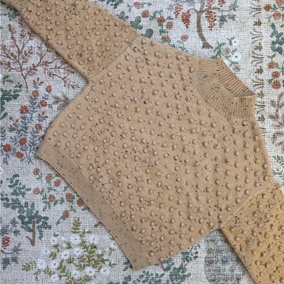 Misha & Puff Wool Popcorn sweater